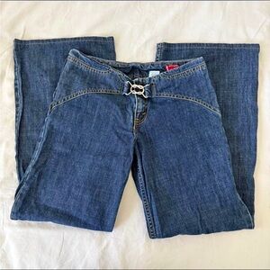 Vintage Levi's low rise jeans with buckle
